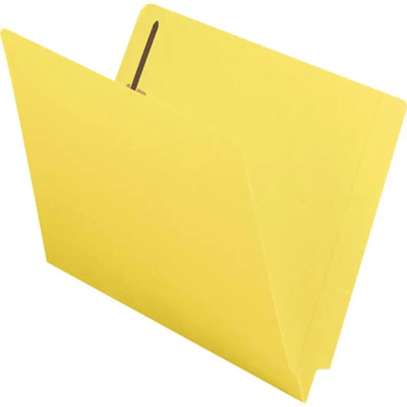 Smead 25940 Fastener File Folders with Shelf-Master Reinforced Tab