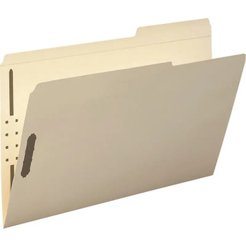 Smead 19587 Fastener File Folders with Reinforced Tab