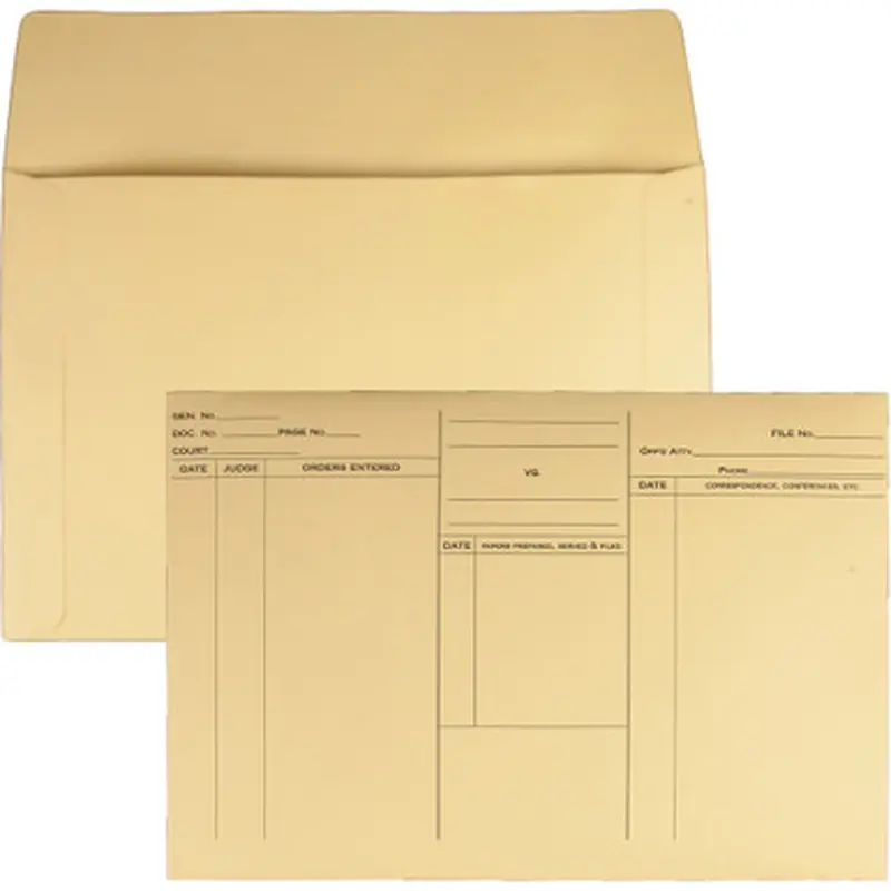 Quality Park 89701 Preprinted Reusable Legal Envelopes