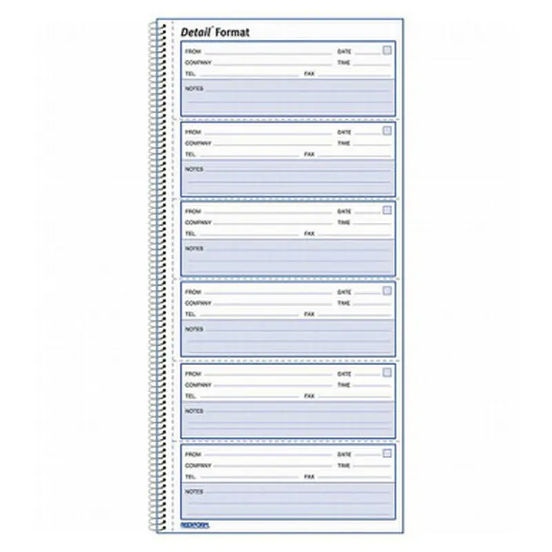 Rediform 51113 Voice Mail Log Book