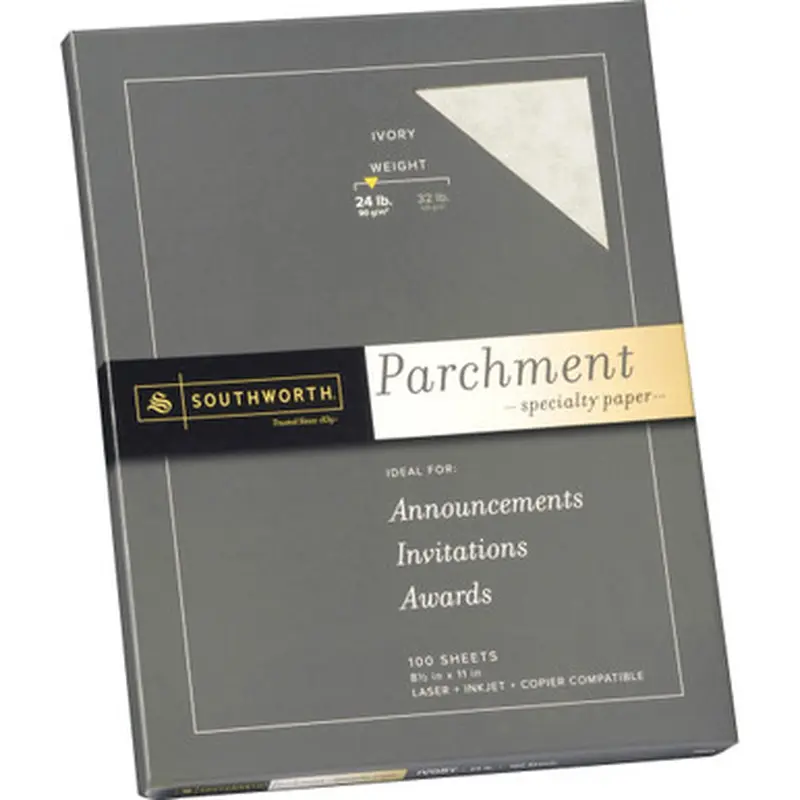 Southworth P984CK Parchment Specialty Paper