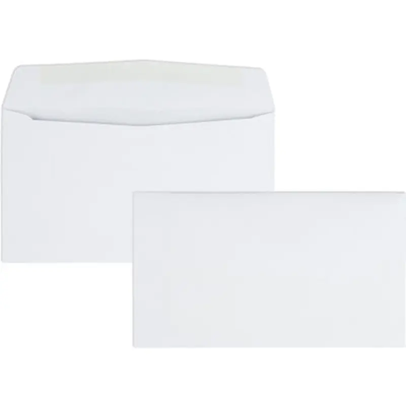 Quality Park 90070 Contemporary White Business Envelopes