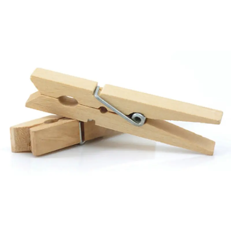 Creativity Street 3658-01 Natural Spring Clothespins