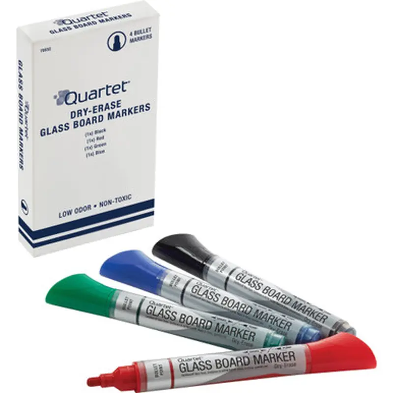 Quartet 79552 Premium Dry-Erase Markers for Glass Boards