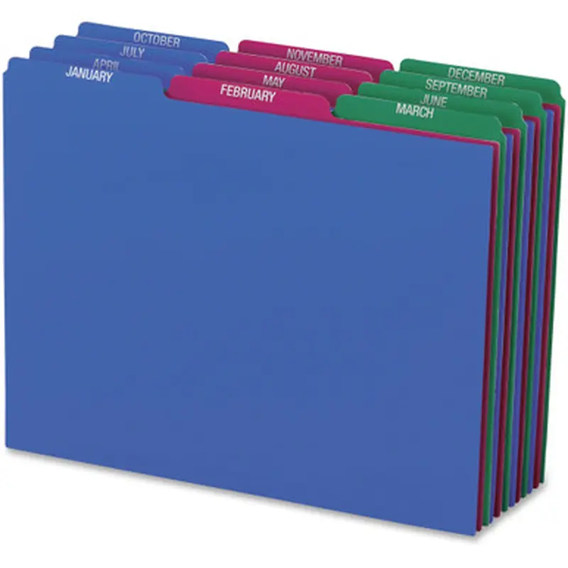 Pendaflex 40144 Poly File Guide Sets
