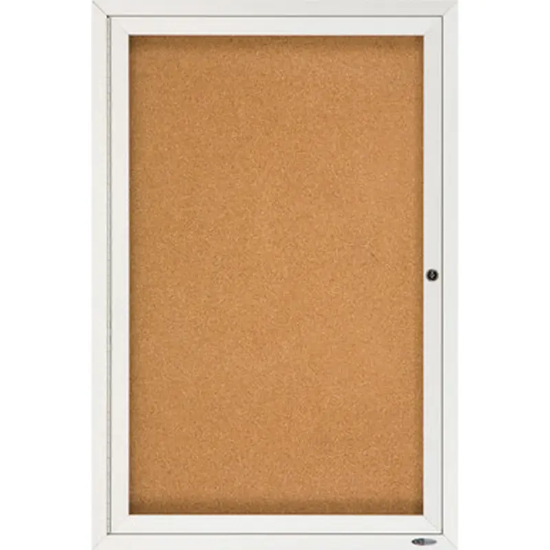 Quartet 2363 Enclosed Bulletin Board for Indoor Use