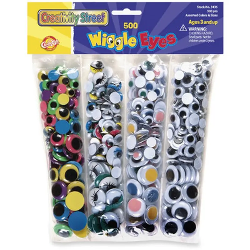 Creativity Street 3435 Wiggle Eyes Assortment