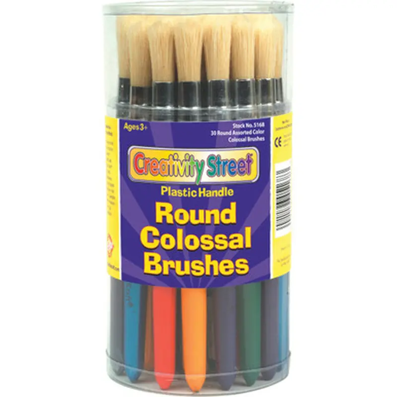 Creativity Street 5168 Wood Colossal Brushes