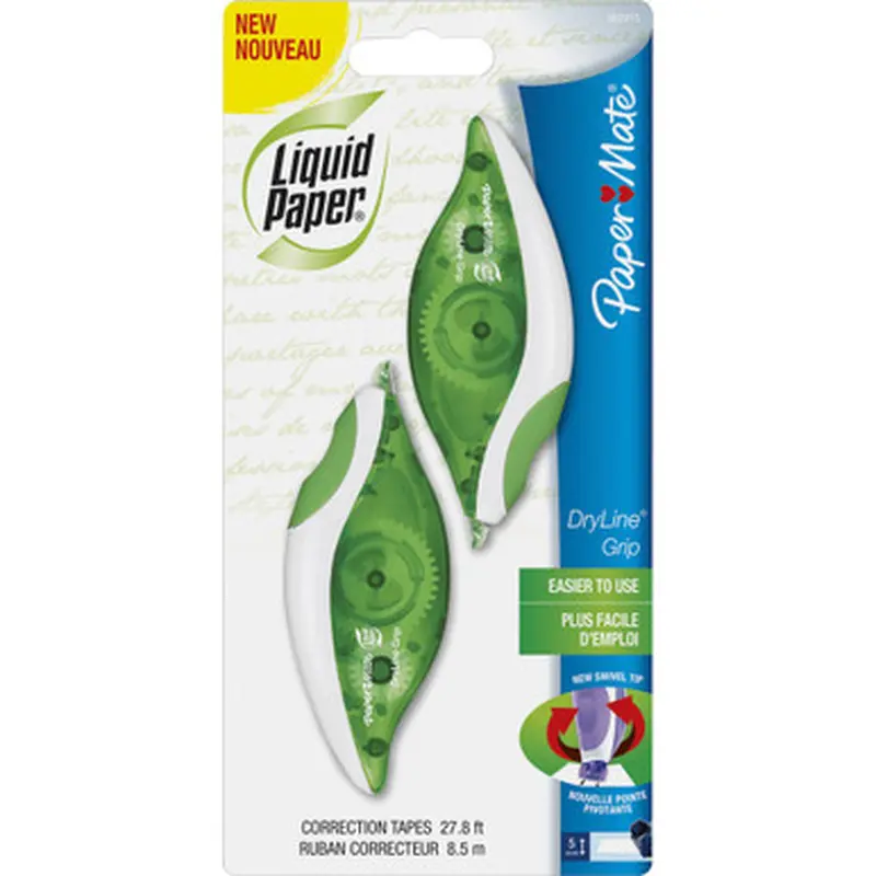 Paper Mate 662415 Dryline Grip Correction Tape