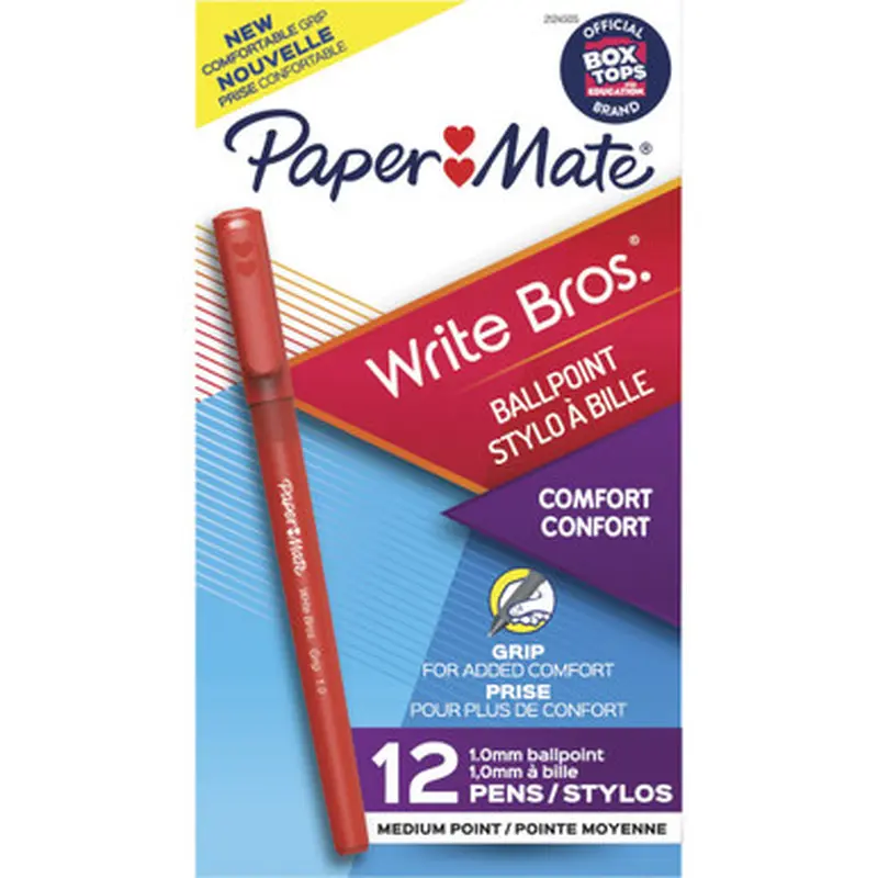 Paper Mate 2124505 Write Bros. 1.0mm Ballpoint Pen