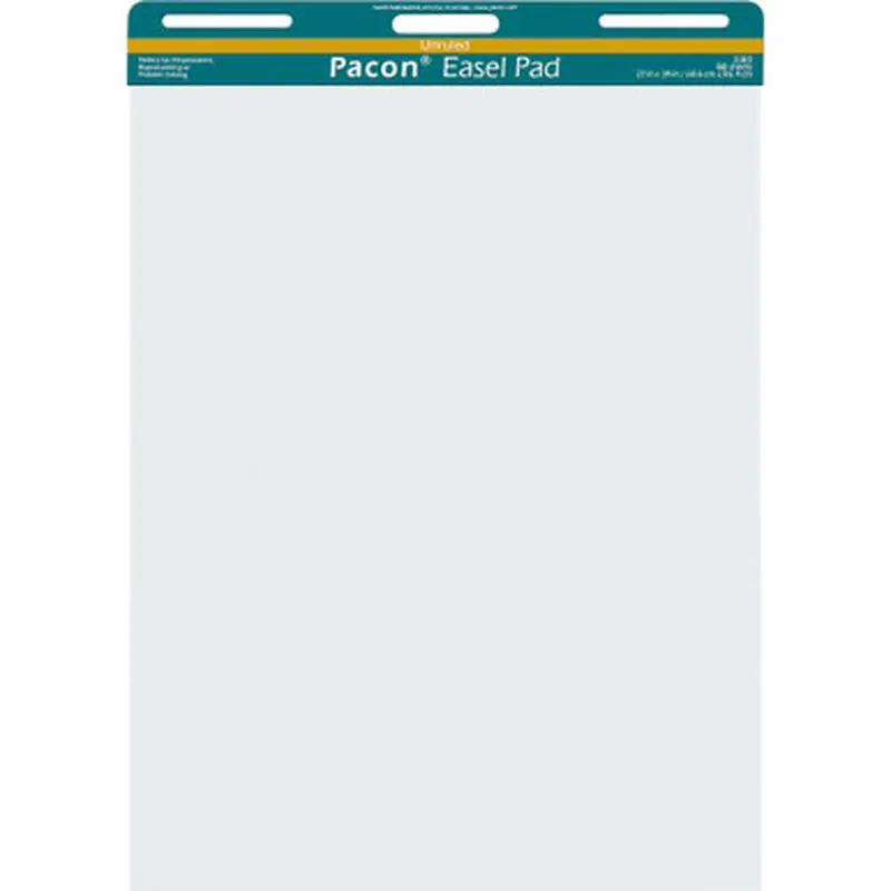 Pacon 3385 Unruled Easel Pads