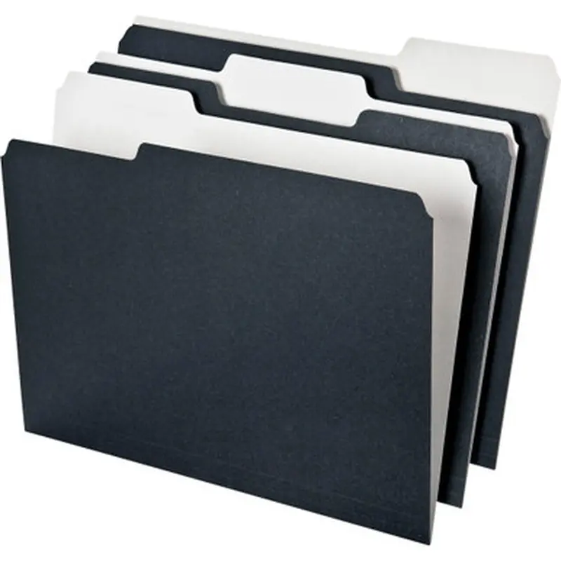 Pendaflex 16101 Earthwise 2-tone 1/3 Cut File Folders