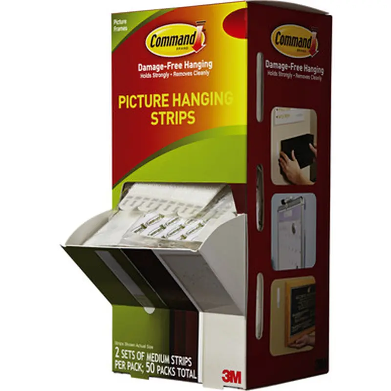 Command 17201CABPK Picture Hanging Strips Trial Pack