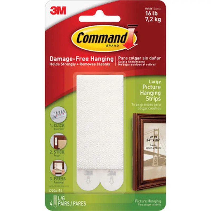 Command 17206ES Large Picture Hanging Strips