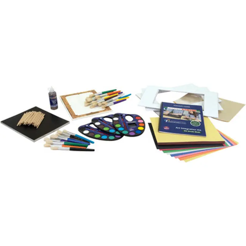 Learn It By Art 100107 4th-Grade Math Art Integration Kit