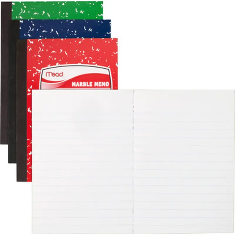 Mead 45417 Square Deal Colored Memo Book