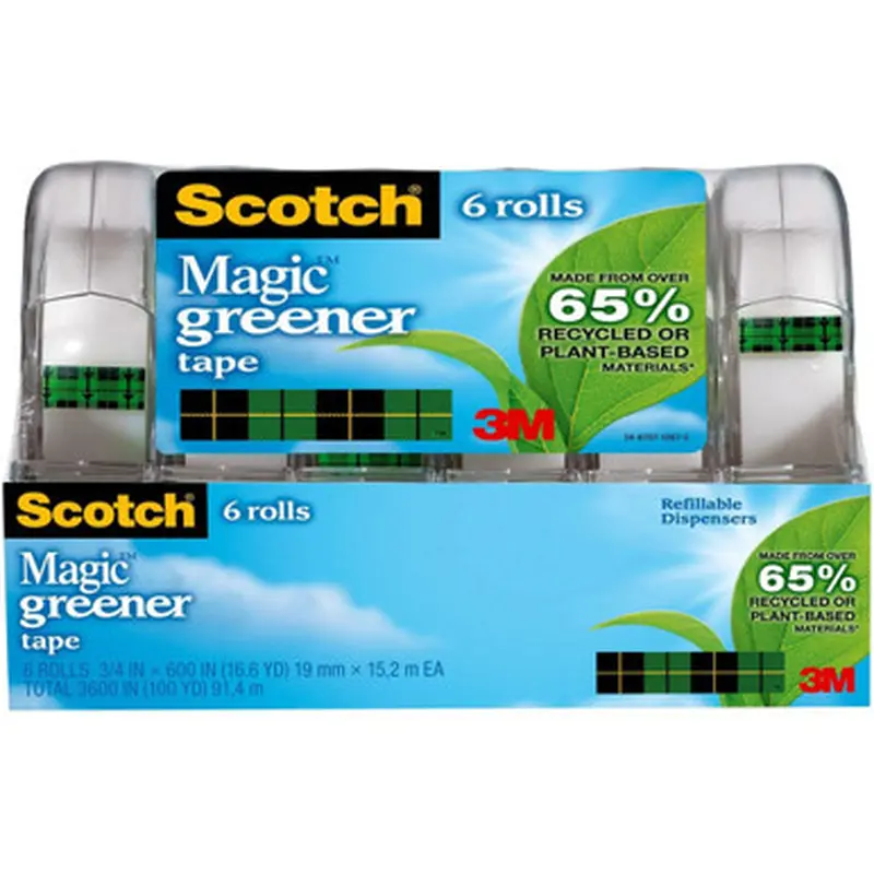 Scotch 6123 3/4&quotW Magic Greener Tape