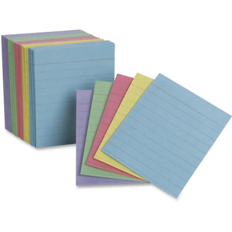 TOPS 10010 Oxford Color Mini Index Cards