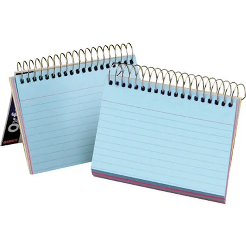 TOPS 40285 Oxford Spiral Bound Ruled Index Cards