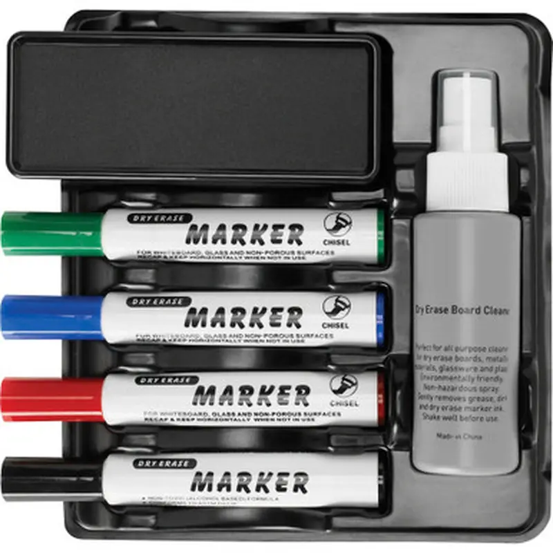 Lorell 75628 Dry-erase Marker Caddy Kit