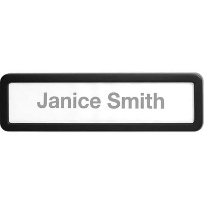 Lorell 80669 Recycled Plastic Cubicle Nameplate