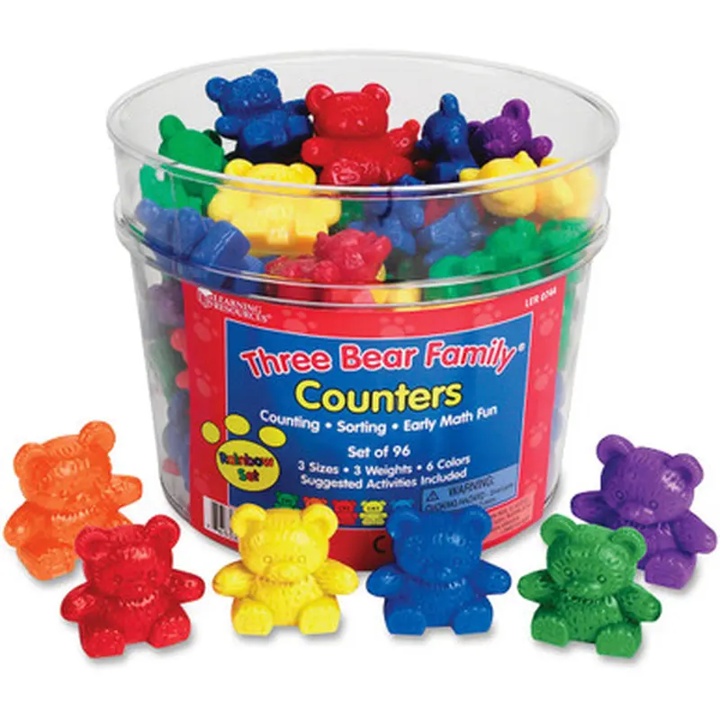 Three Bear Family LER0744 Counters Set