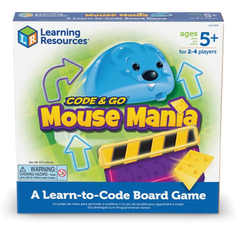 Learning Resources LER2863 Code &amp Go Mouse Mania Board Game
