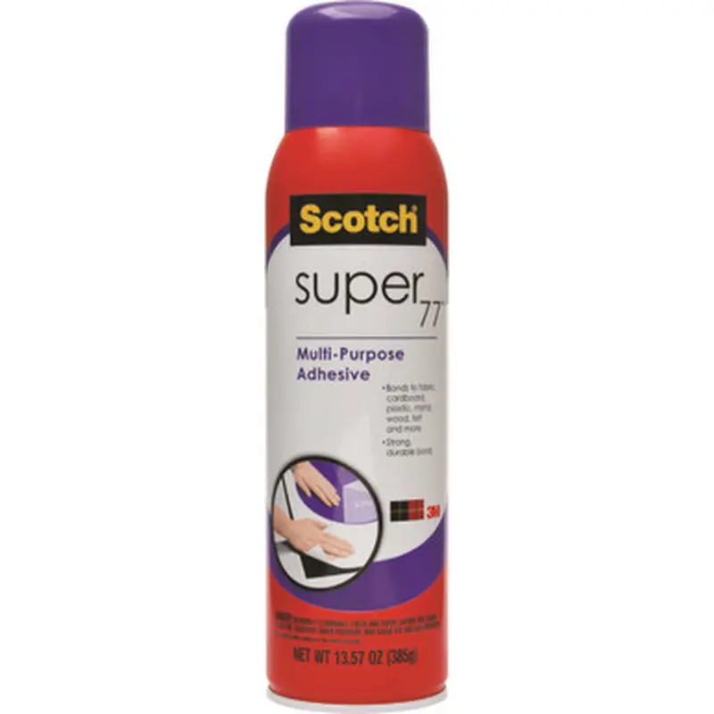 Scotch 77L Super 77 Multipurpose Spray Adhesive