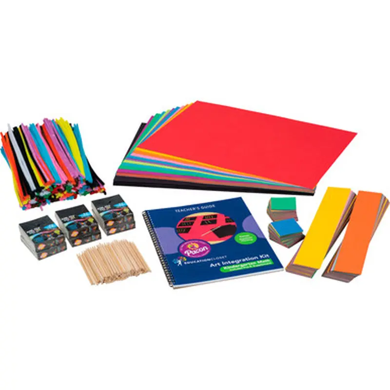 Learn It By Art 100103 Kindergarten Math Art Integration Kit