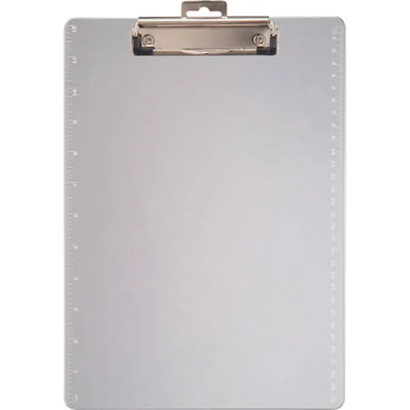 Officemate 83016 Transparent Plastic Clipboard