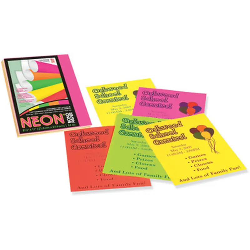 Pacon 104331 Neon Bond Paper