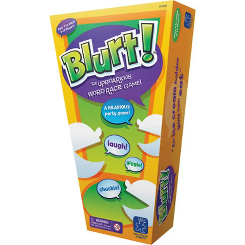 Educational Insights 2917 Blurt Word Race Game