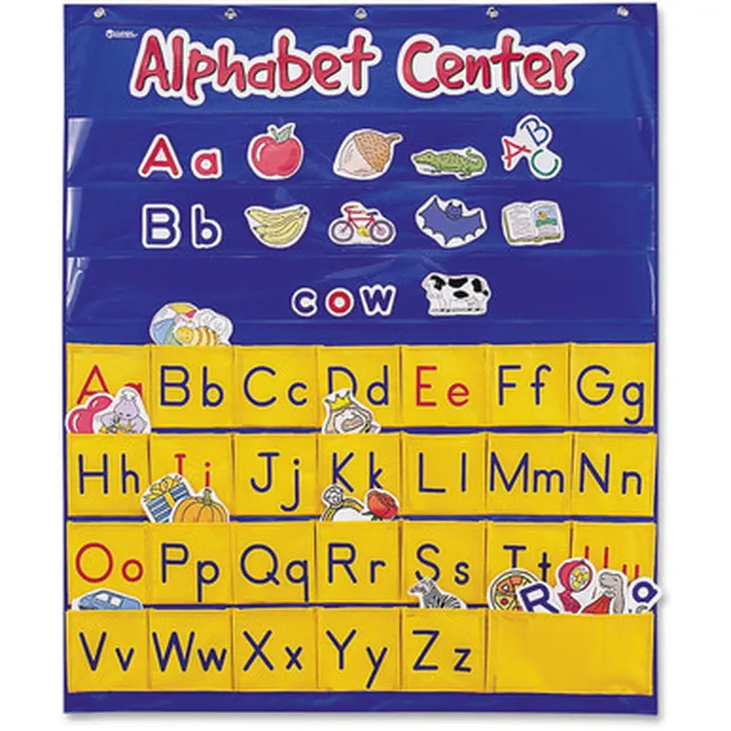Learning Resources LER2246 Alphabet Center Pocket Chart
