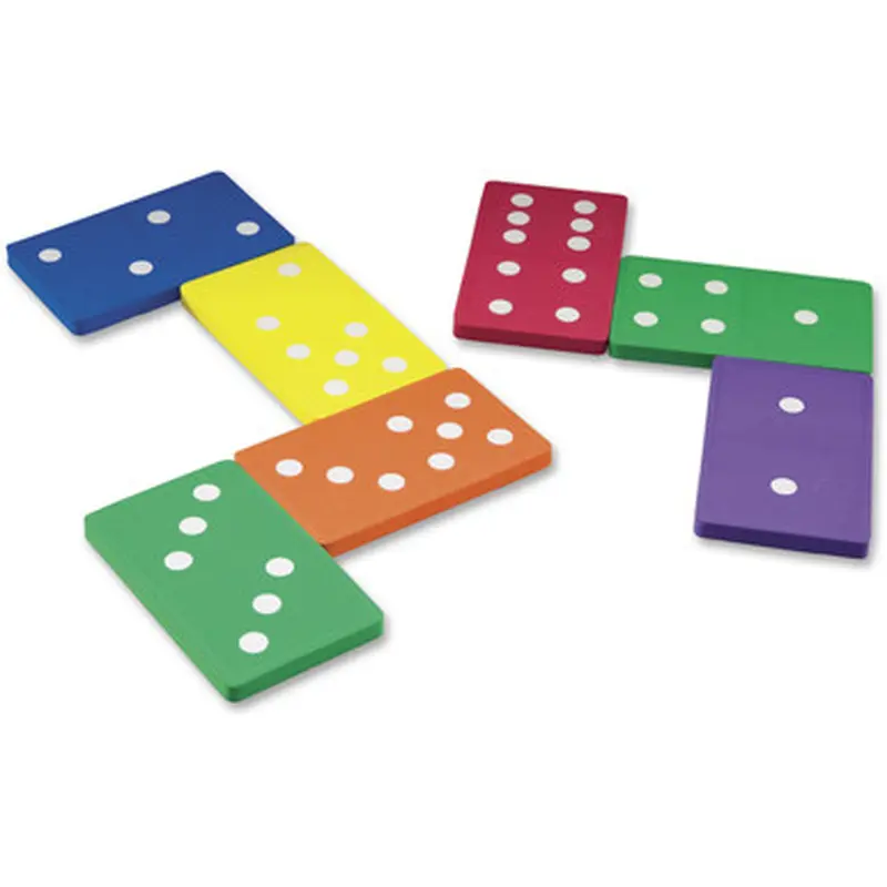 Learning Resources LER6380 Foam Jumbo Dominoes