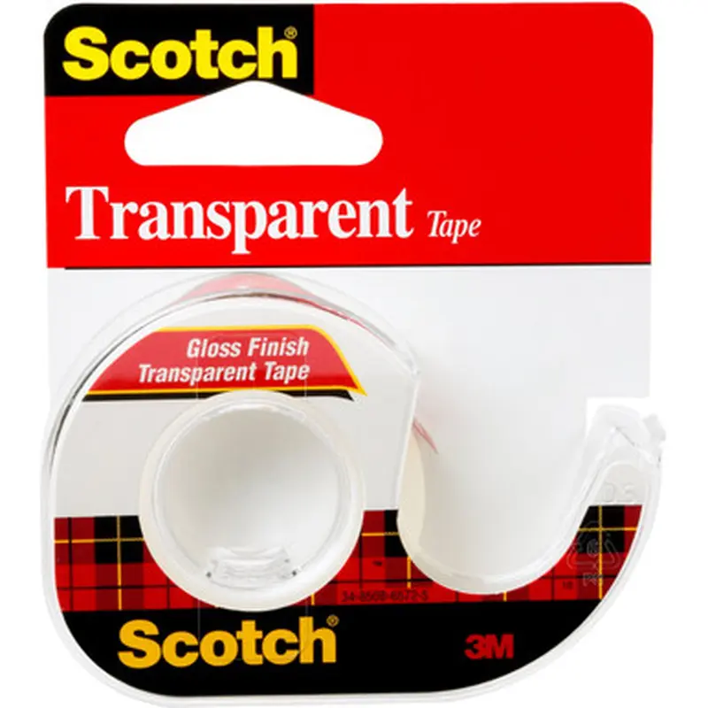 Scotch 144 Gloss Finish Transparent Tape
