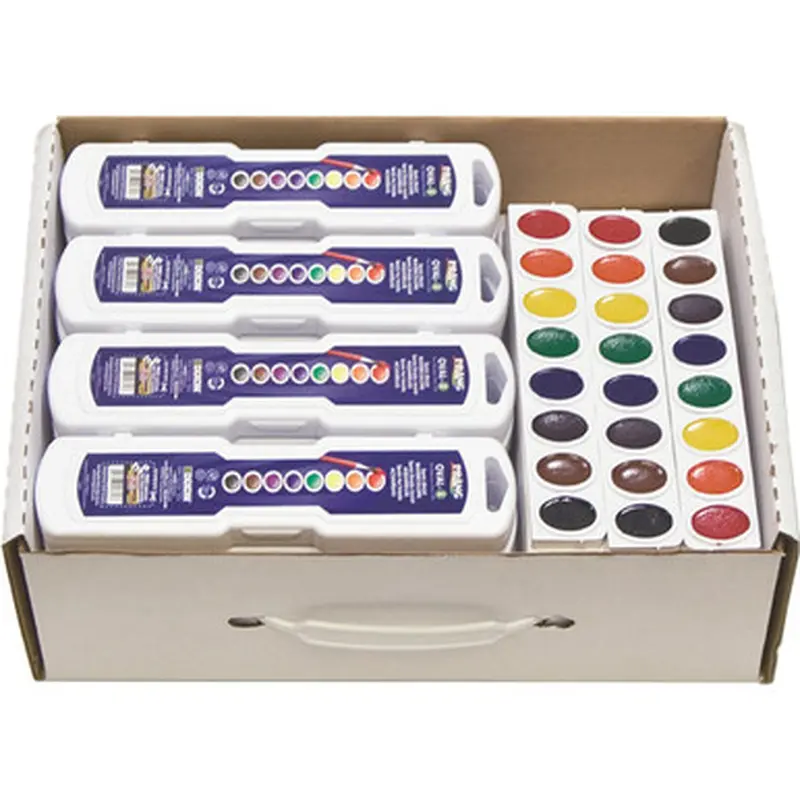 Prang 08020 Oval Watercolor Master Pack
