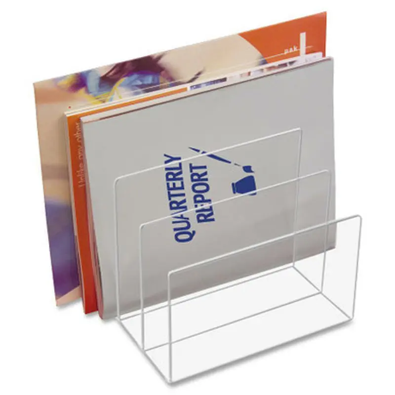 Kantek AD45 Nonskid Feet Acrylic Sorter