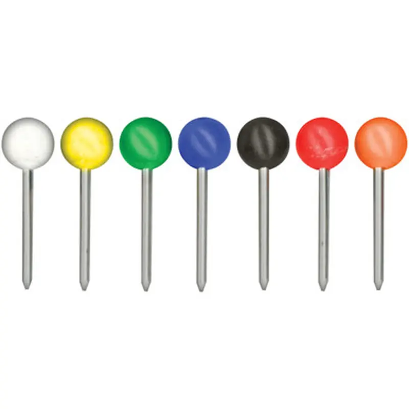 Gem Office Products MTA Round Head Map Tacks