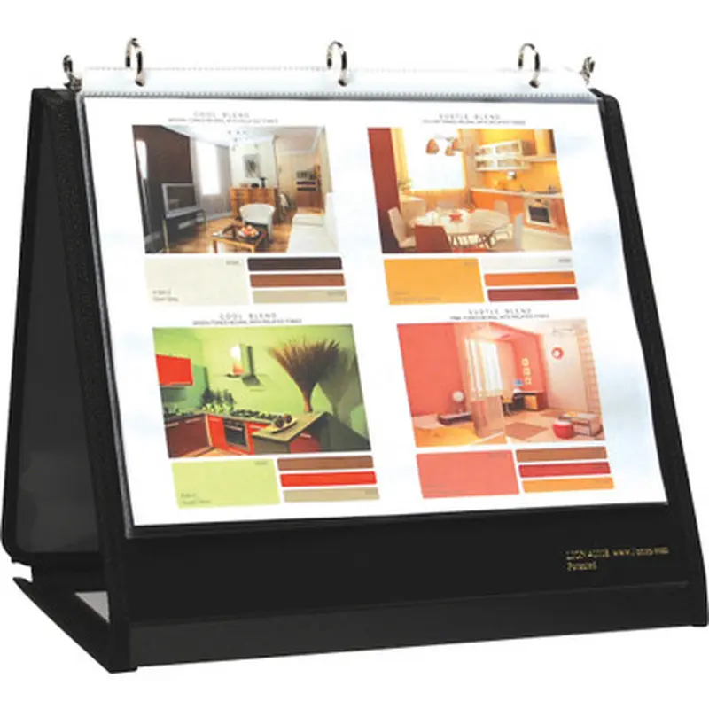 Lion 40008 Insta-Cover Round Ring Easel Binder