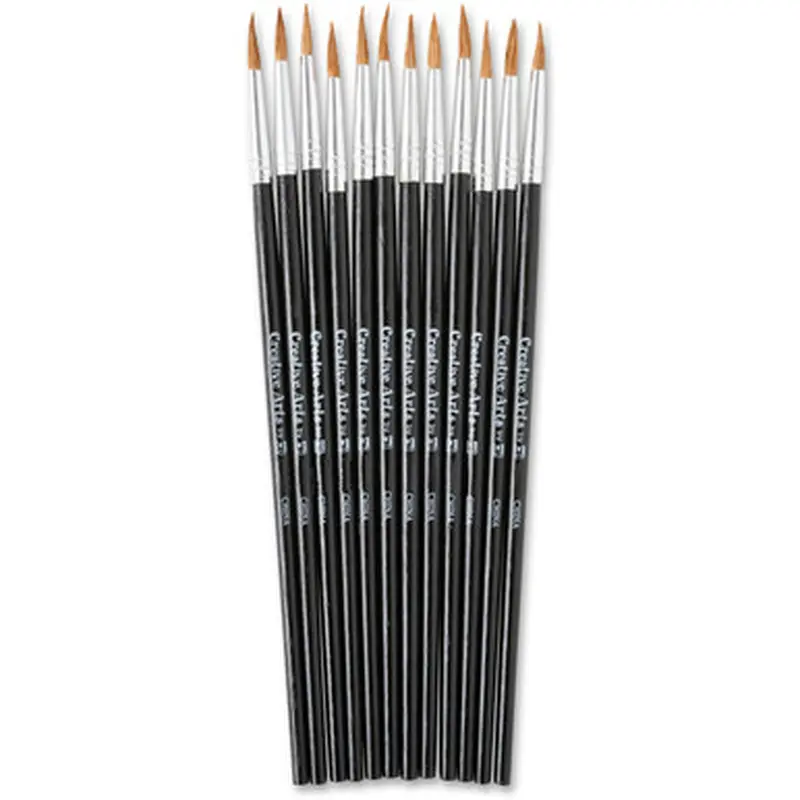 CLI 73504 Size 4 Water Color Pointed Brushes