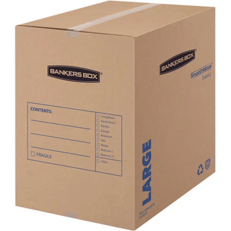 Fellowes 7714001 SmoothMove Basic Large Moving Boxes