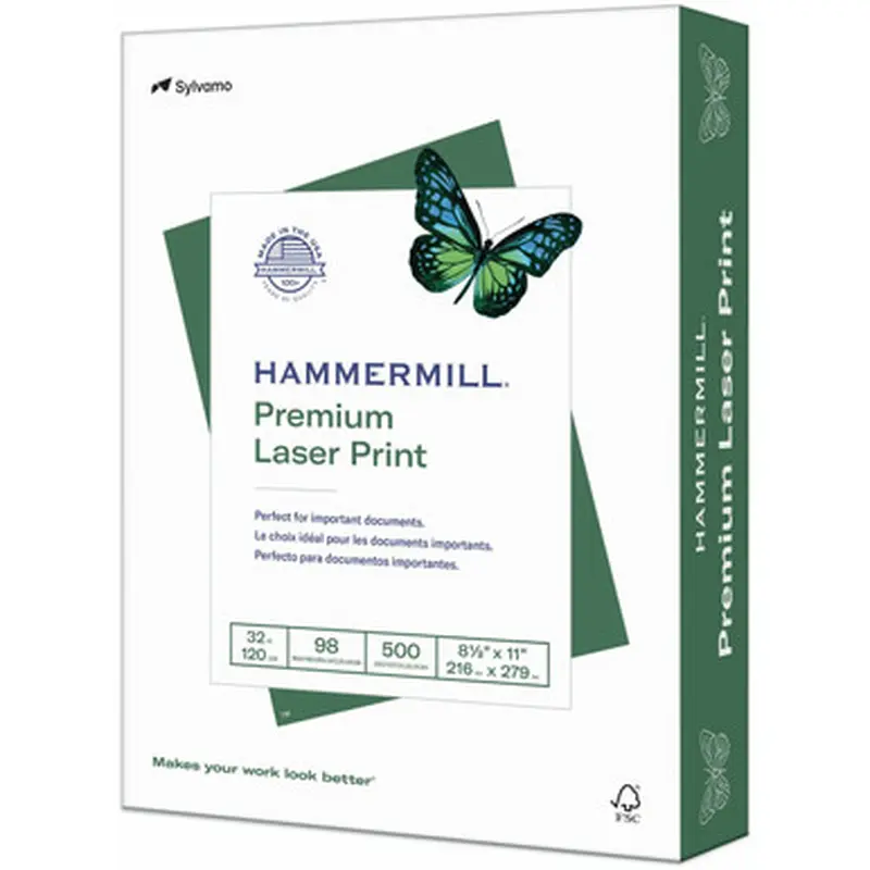 Hammermill 104646 Premium Laser Print Paper for Colour Copiers &amp Laser Printers