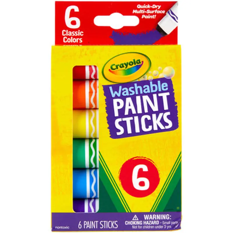 Crayola 546207 Washable Paint Sticks