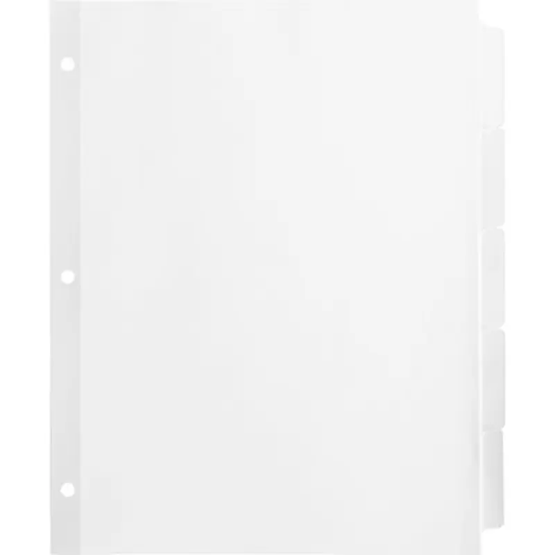 Business Source 36683 Reinforced Hole Punched Indexes
