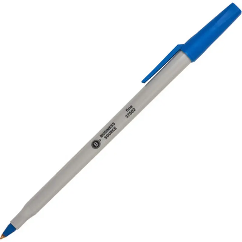 Business Source 37502 Fine Point Ballpoint Stick Pens