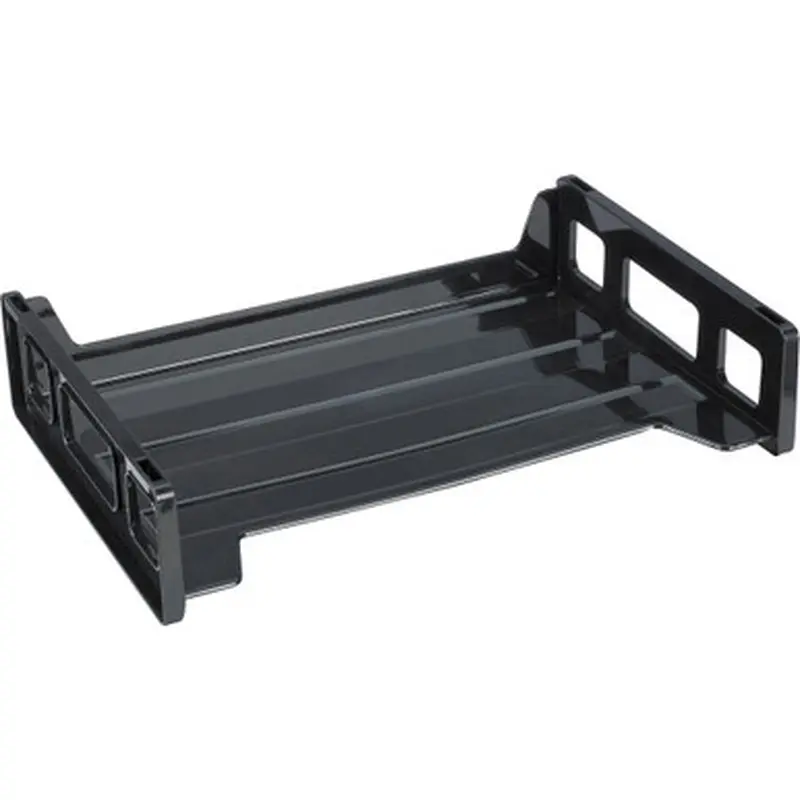 Business Source 42585 Side-loading Stackable Letter Trays