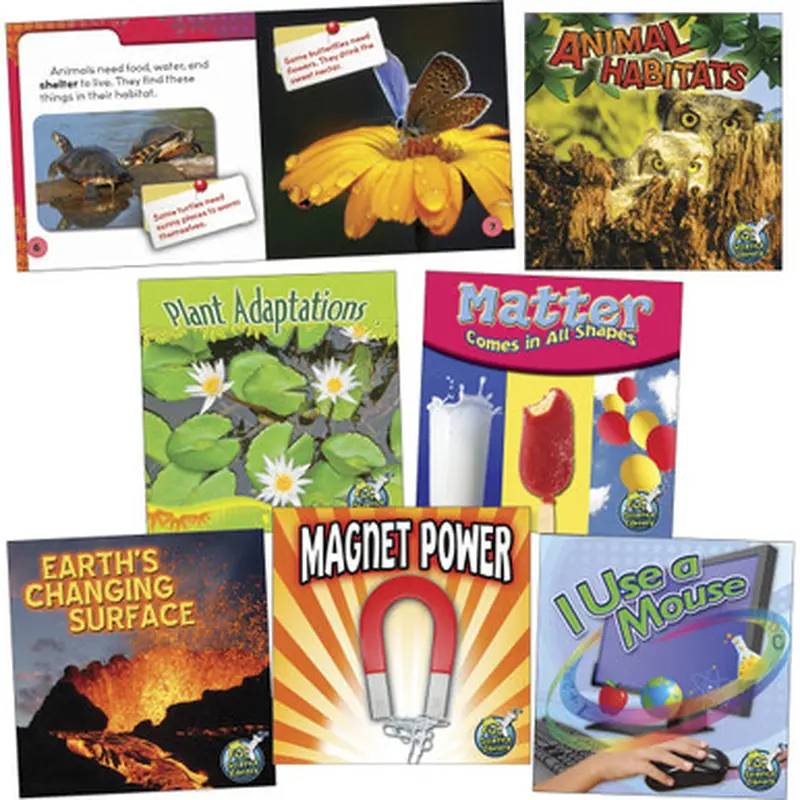 Rourke Educational 419331 Grades 1-2 Science Library Book Set