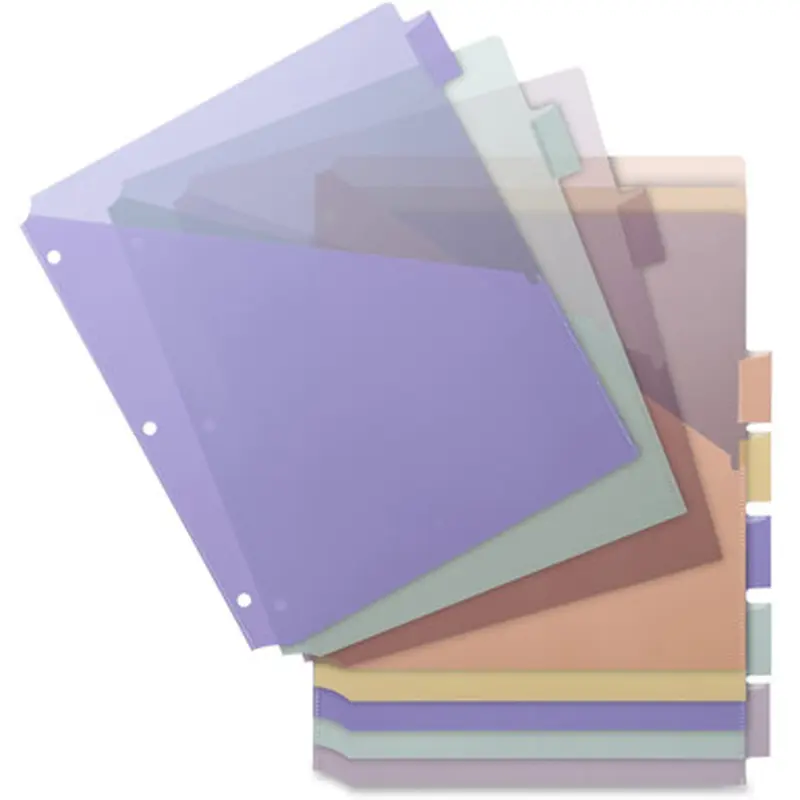 Business Source 32372 Pocket Index Dividers