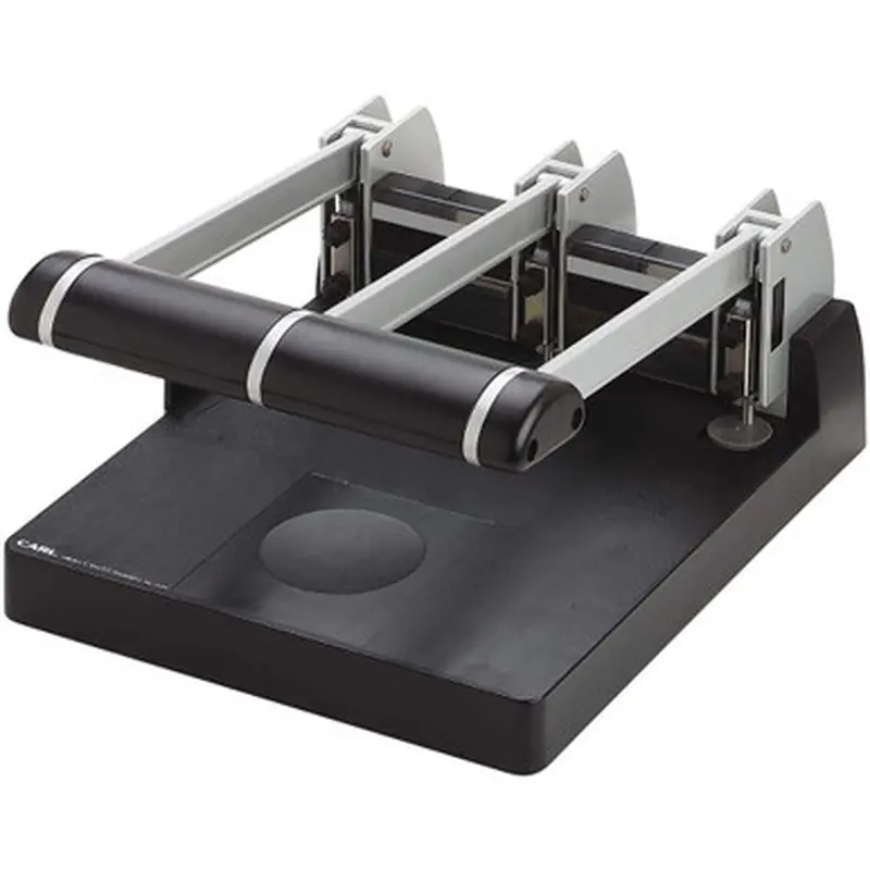 CARL 63150 150-Sheet Heavy Duty 3-hole Punch