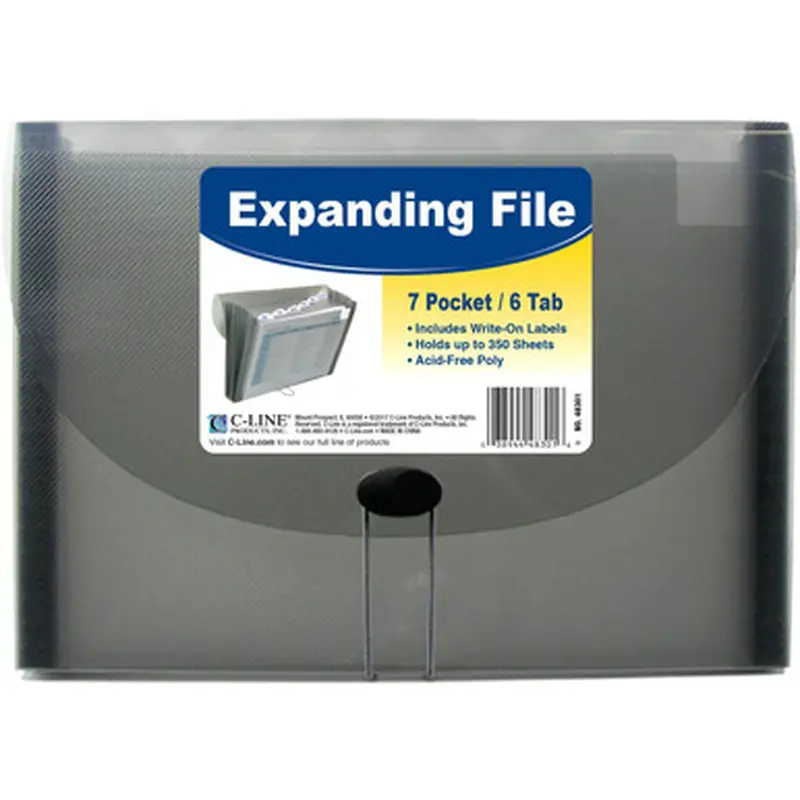 C-Line 48301 7-Pocket Expanding Files